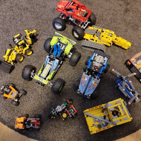 Diverse Lego technic sets