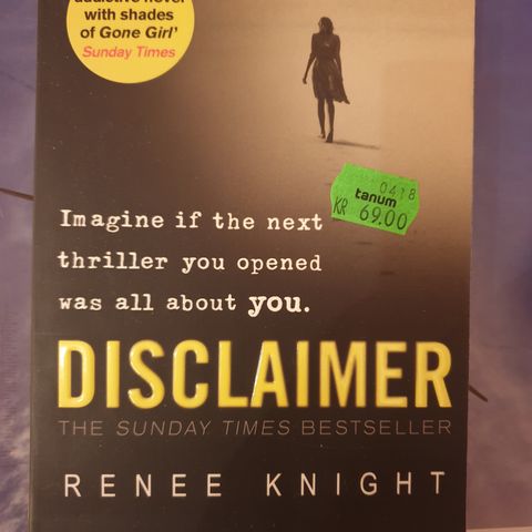 Disclaimer, Renee Knight, 2015