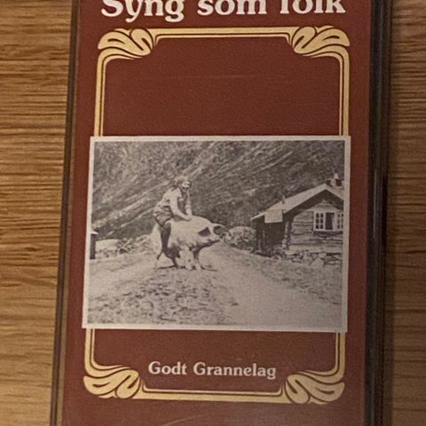 Kassett: Syng som folk - Godt grannelag