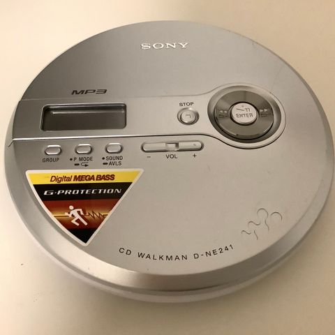 Sony Discman Mp3 NE 241 ( Reservert )