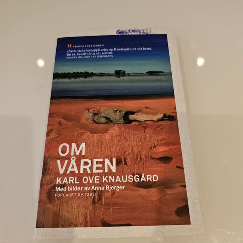 Om våren. Karl Ove Knausgård