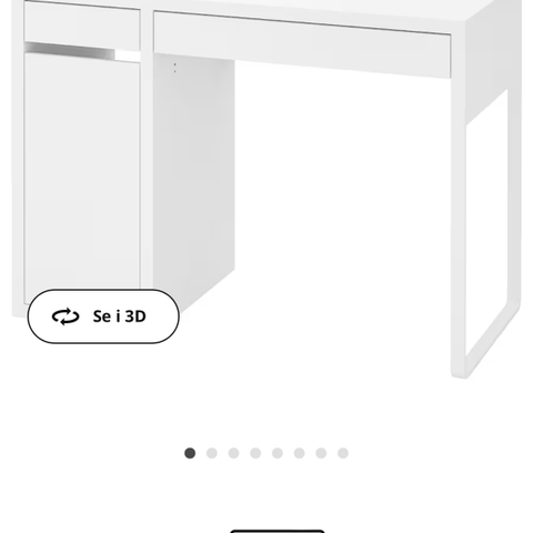 MICKE Skrivebord fra IKEA