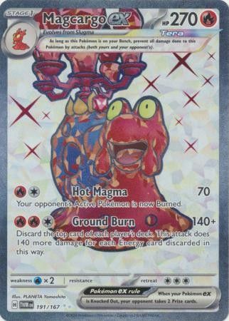 Magcargo ex - 191/167 - Full Art