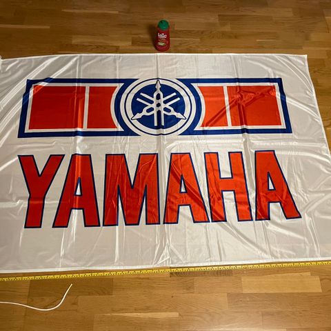 Retro YAMAHA flagg - 1.75 m. X 1.15 m.