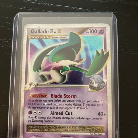 Gallade LV. X - Pokemon kort