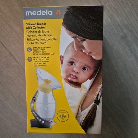 Helt ny Medela brystmelkoppsamler