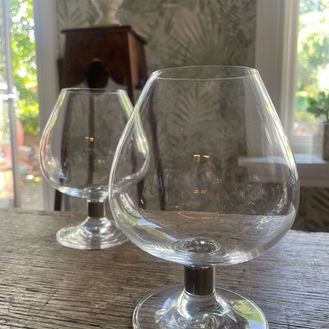 Cognacglass av Erik Bagger, retro, 6 stk