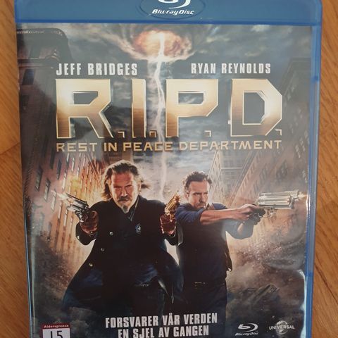 R.I.P.D Rest in peace departementet