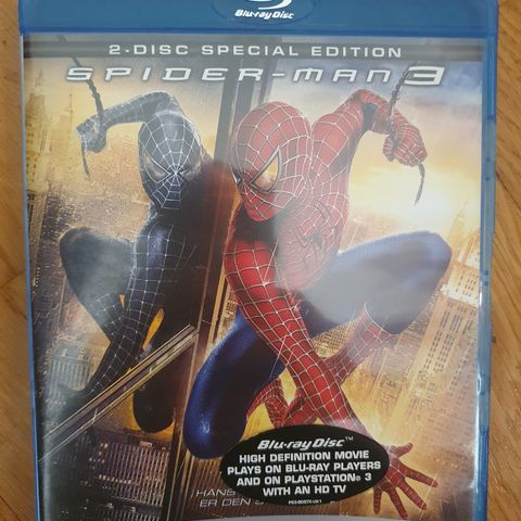 SPIDER-MAN3.   2 disc Special edition
