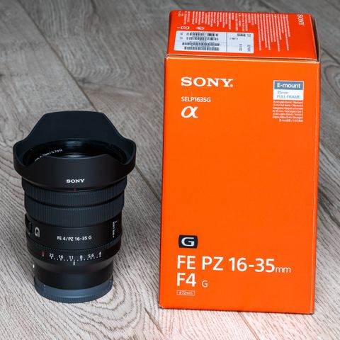 Sony FE PZ 16-35mm f/4 G