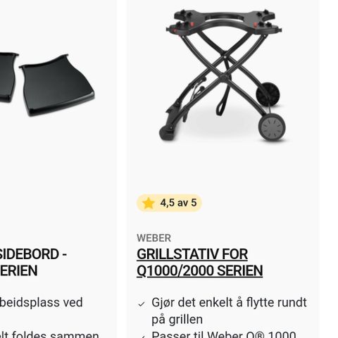 Stativ til Webergrill