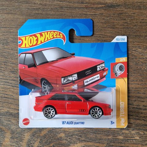 Hotwheels '87 Audi Quattro