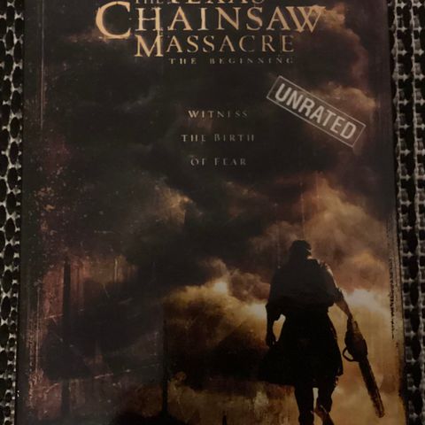 Texas Chainsaw Massacre The beginning unrated