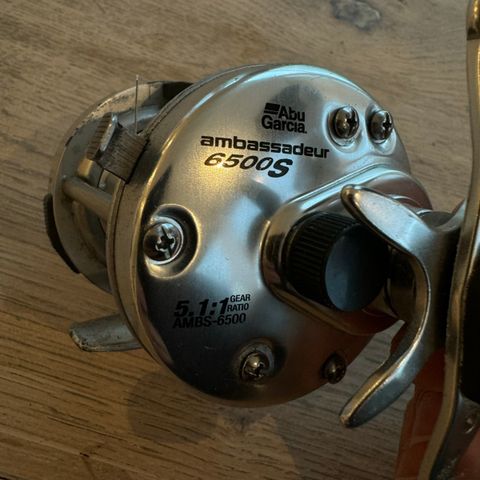 Abu Garcia ambassadeur 6500s fiske snelle