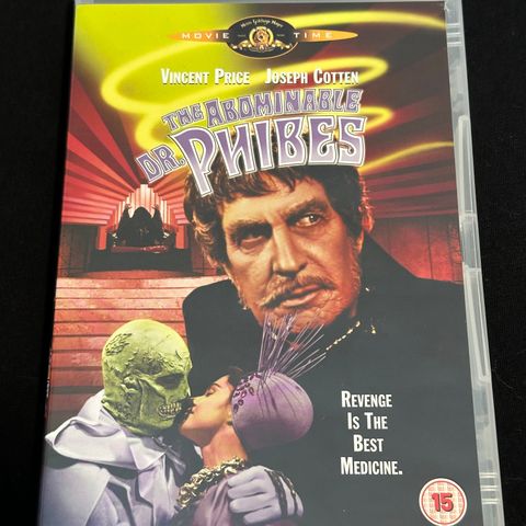 The Abominable Dr Phibes (DVD) Vincent Price, 1971