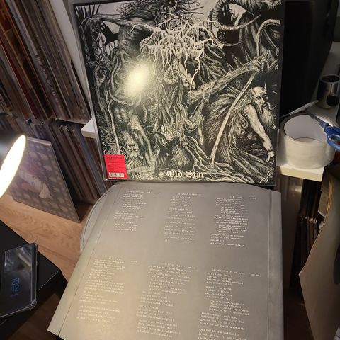 Darkthrone old star LIMITED EDITION RED VINYL