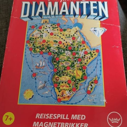 Den forsvunnede Diamant i reiseutgave, selges!