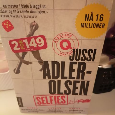 Jussi Adler Olsen. Avdeling Q serien + frittstående bok