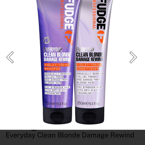 Fudge Duo ubrukt Shampoo og Balsam