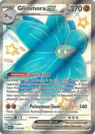 Glimmora ex - 218/091 - Full Art