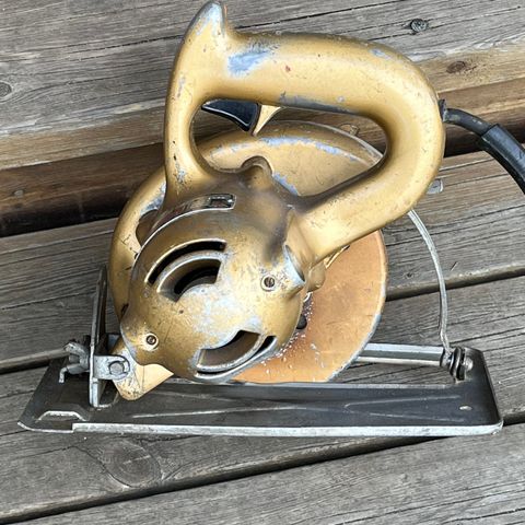 Vintage Black & Decker sirkelsag