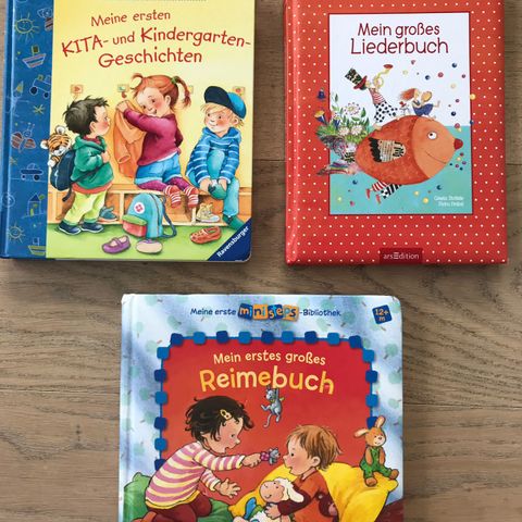 Tre tyske barnebøker / Deutsche Kinderbücher