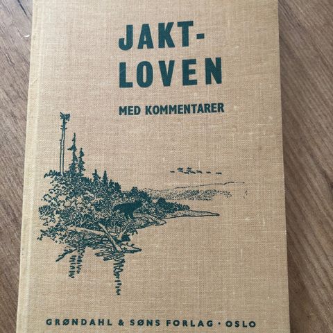 Lutken&Rom «Jaktloven av 14.Desember 1951 med kommentarer»