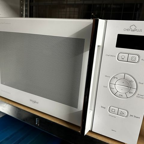 Mikrobølgeovn Whirlpool Chef Plus MCP345WH