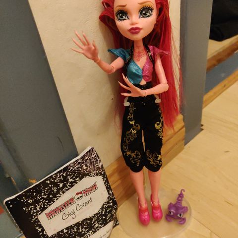 Monster High - 13 Wishes Gigi Grant Doll SELGES HBO ❤️