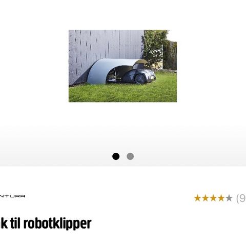 Tak til robotgressklipper