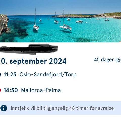 Flybilletter til Mallorca