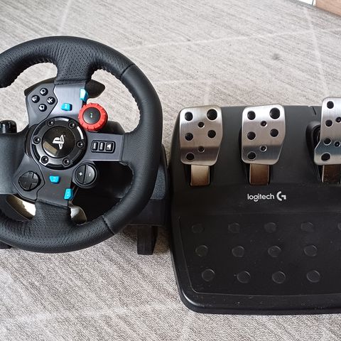 Logitech G29 with gearbox