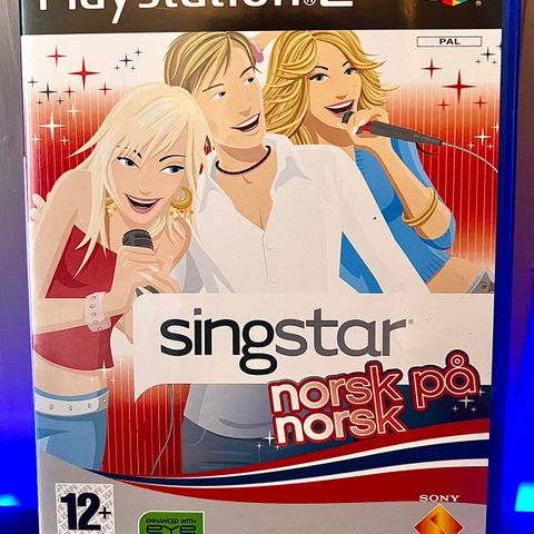 SingStar Norsk på Norsk (PS2) Komplett med manual.