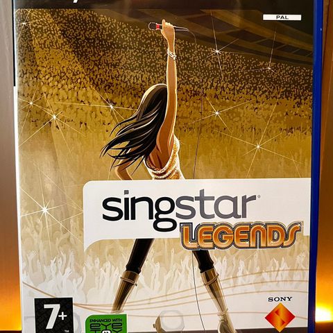 SingStar Legends (PS2) Komplett med manual