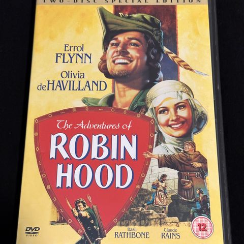 The Adventures Of Robin Hood (DVD) 1938