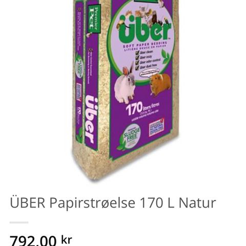 Über papirstrø 170 L