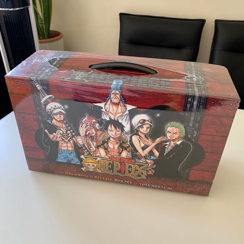 Ubrukt One Piece manga box set 4