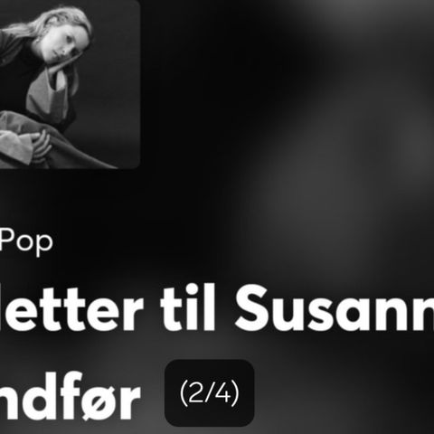 Susanne Sundfør  Oslo Spektrum .  Den 6. September. Selger to billetter