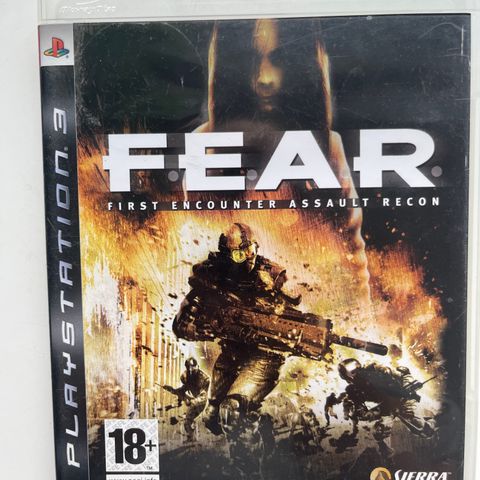 ps3 spill F.E.A.R. / FEAR first encounter assault recon