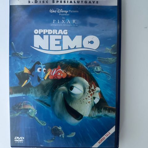 Kung Fu Panda og Oppdrag Nemo på DVD