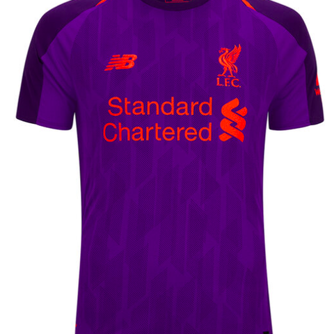 Liverpool-borte/tredjedrakter fra New Balance (2017-2019) i str. L