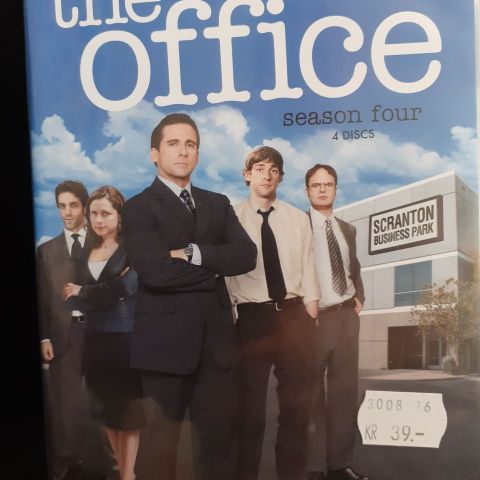 The Office, sesong 4, norsk tekst, DVDx4