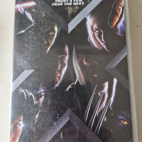 X-MEN VHS