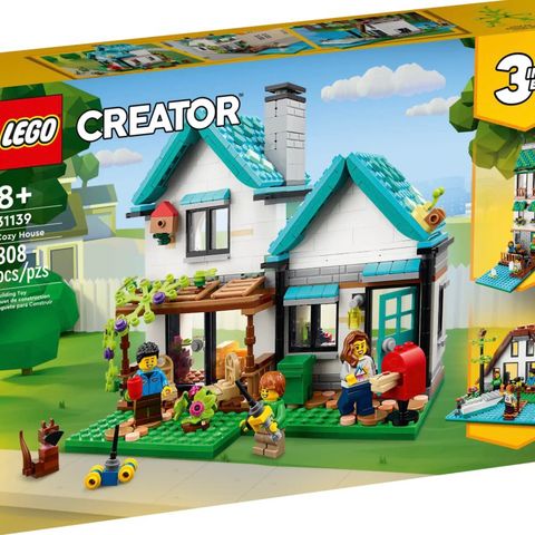 LEGO Creator 3-i-1 Koselig hus (31139).