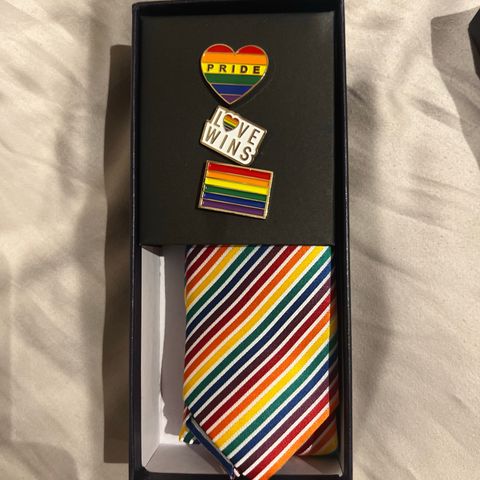 Pier One Pride slips med pins