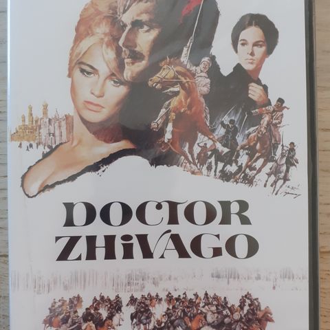 Doctor Zhivago DVD - Ny i Plast - Norsk Tekst (Stort utvalg)