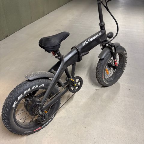 Sammenleggbar el fat bike