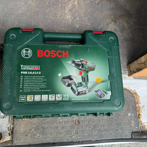 Bosch drill