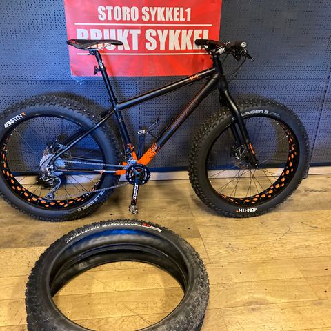 Sendes! Diamant Mammut F4 Fatbike Sykkel 17(m)  Med /uten piggdekk