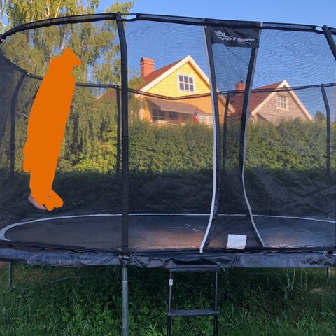 Trampoline Pro Flyer 4,75 x 3,05m m/sikkerhetsnett